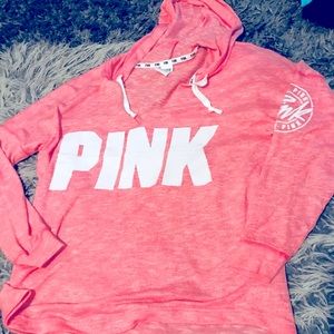 Pink hoodie